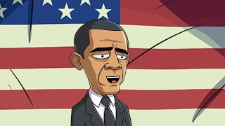 Obamas DNC 2024 Speech Animated Remix [upl. by Nylhsa745]