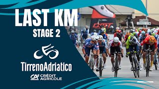 Tirreno Adriatico 2024  Last KM The Sprint [upl. by Margherita]