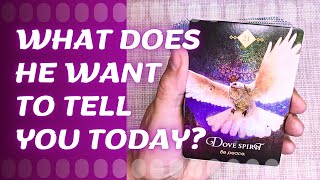 Why❗🥵 What Does He Want to Tell You Today His Thoughts🧡 Tarot Reading 1 MINUTE [upl. by Pacifica575]