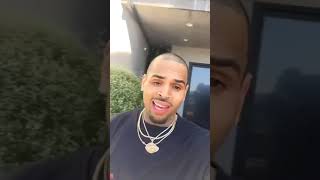 Chris Brown With A Message [upl. by Esli]