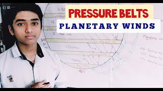 Pressure Belts  Planetary Winds  Coriolis Effect  World Geography [upl. by Charmain]