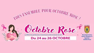 Octobre Rose  une 4e édition haute en couleurs [upl. by Annabell]