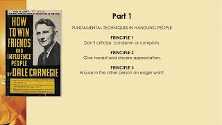 How to Win Friends and Influence People Audiobook Part 1 Principle 13 [upl. by Hsetim492]