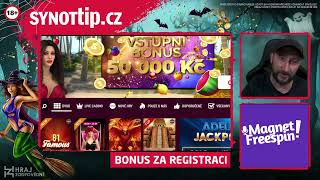 1111 STREAM S MAGNETEM PONDĚLNÍ ROZJEZD A LIVE CASINO  PROMOKÓD  SYNOTTIP PRO BONUS ZA REGI [upl. by Bord]