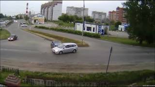 Loftus replication car crash video [upl. by Nilsoj]