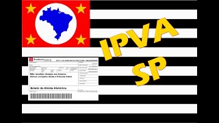 IPVA SP saiba como emitir boleto de ipva do estado de sp [upl. by Llechtim648]