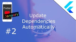 Flutter Tutorial  Update Dependencies in Pubspecyaml Automatically [upl. by Huxham]