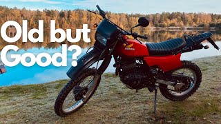 Honda XL 500 R First Ride Impression [upl. by Rebel28]