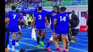 Somoa Vs Fiji  Pacific games 2023 brutal fight😢 [upl. by Ecarg]