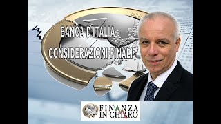 BANCA D’ITALIA – CONSIDERAZIONI FINALI [upl. by Rozek]