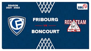 SB League  Day 8 FRIBOURG vs BONCOURT [upl. by Dacie]