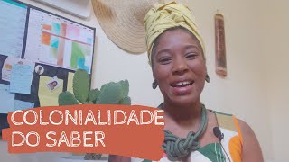 O que é Colonialidade do saber [upl. by Ibson]