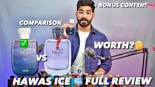 RASASI HAWAS ICE 🧊 FULL REVIEW AND COMPARISON WITH OG HAWAS🔥MOST POTENT PERFUMEPERFUME DISCUSSION [upl. by Yhtir]