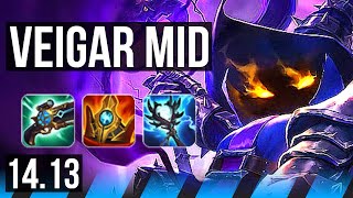 VEIGAR vs MALZAHAR MID  Legendary 1325  VN Diamond  1413 [upl. by Martainn311]