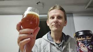 Danske juleøl 8  Raindeer Fuel ikke Juel som tossen får sagt Barley Wine fra Amager Bryghus [upl. by My]