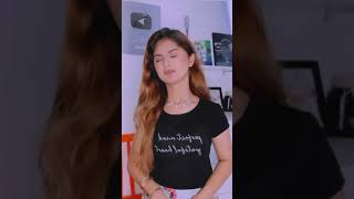 Arishfa khan TikTok ShaYari Video ❣️🖤💔 shorts [upl. by Aracot]