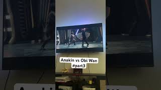 Anakin vs obi wan part3 rots prequel revengeofthesith starwars darthvader darkside [upl. by Mortimer]