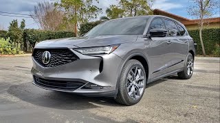 2022 Acura MDX ASpec Walkaround  Exhaust No TalkingASMR [upl. by Atnod]