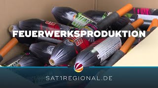 Silvester 2022 So wird das Feuerwerk bei Weco hergestellt [upl. by Bernj]