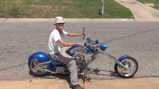 Test Ride  34 Mini Chopper  Resurrection 4 [upl. by Aicert864]