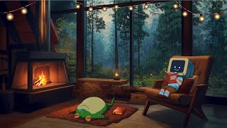 chill cozy rain lofi 🌧 calm your anxiety relaxing music chill lofi hip hop beats [upl. by Irpac]