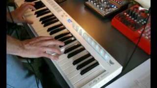 CME Ukey Mobiltone keyboard demo [upl. by Aicilana561]