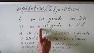 Analysis 1 Grundlagen Aussagenlogik 34 [upl. by Keyser867]