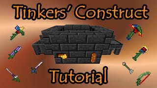 Tinkers Construct Tutorial  Basics to Endgame Tools amp Weapons [upl. by Brad]