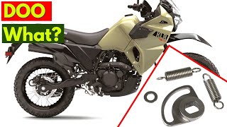 KLR650 Doohickey Everything You Need to Know incl 2022 model w Eagle Mike [upl. by Jilleen]