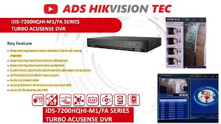 Hikvision iDS7204HQHIM1FA face capture configuration and demo [upl. by Eliason]