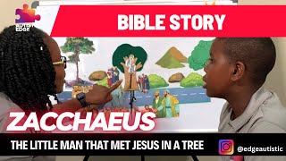 Benefits of Storytelling Zacchaeus  The Little Man That Met Jesus in a Tree [upl. by Hayn203]