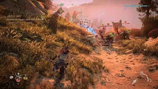 Horizon Zero Dawn Remastered  Nora Hunting Grounds Logpile Trial Blazing Sun [upl. by Nivlem771]