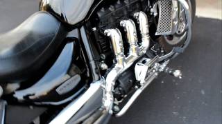 Triumph Rocket 3 Startup and Idle TOR Exhaust [upl. by Yttig]