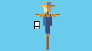 Unlocking The “SCARECROW” Character In The “FARM” Area Fourth Week In CROSSY ROAD 🚜 [upl. by Nyladgam]