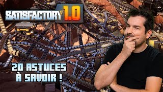 20 Astuces Secrètes sur Satisfactory a Absolument Connaitre [upl. by Elman]