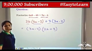 Factorization Grouping Method  Algebraic expressions  Class 8  CBSE  NCERT  ICSE [upl. by Einegue]