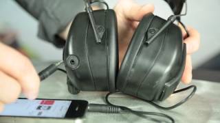 Radians AMFM digital tuning electronic earmuff with LCD display [upl. by Eninaj]