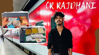 CR Rajdhani Express Journey in 2nd AC with IRCTC Food Review [upl. by Odlavso]