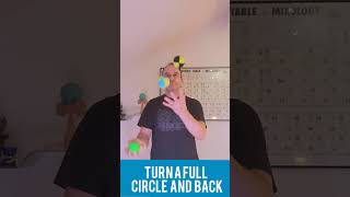 3 ball juggling cascade 360 and back trickcircle [upl. by Gibb]