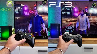 GTA 5 Graphics amp Performance Comparison PS3 vs Xbox 360 [upl. by Elton]