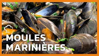 Les Moules  Recette FoodCuisine [upl. by Yee]