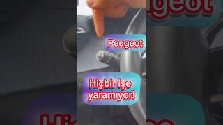 Peugeot sinyal kolunda bulunan tuş ne işe yarıyor Abone olmayı unutma peugeot [upl. by Teodor670]