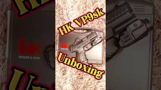 OPENING My HK VP9sk box for the FIRST TIME shorts edc gun brunomars [upl. by Noraj]