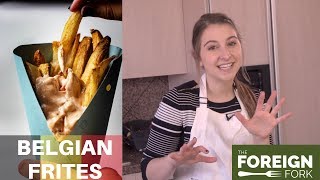 How to Make Belgian Fries and Andalouse Sauce [upl. by Tyrrell976]