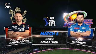 RCB vs MI ipl 2023 highlights AB SPORTS [upl. by Ramedlab920]