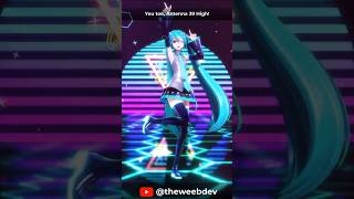 🅼🅼🅳 Hatsune Miku  Antenna 39【Motion DL】Shorts [upl. by Hewet]