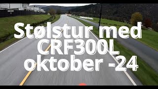 Stølstur crf300l okt 24 [upl. by Elleved]