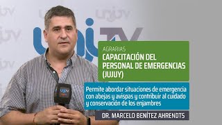 29 10 2024 Marcelo Benítez Ahrendts Abejas y avispas capacitación a personal emergencias FCA Facult [upl. by Kelley]