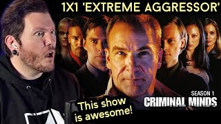 This show is crazy good  CRIMINAL MINDS Reaction 1x1 Extreme Aggressor FIRST TIME WATCHING [upl. by Holtorf386]