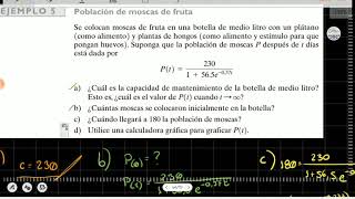 Ley exponencial  Modelo de crecimiento logístico [upl. by Ajaj322]